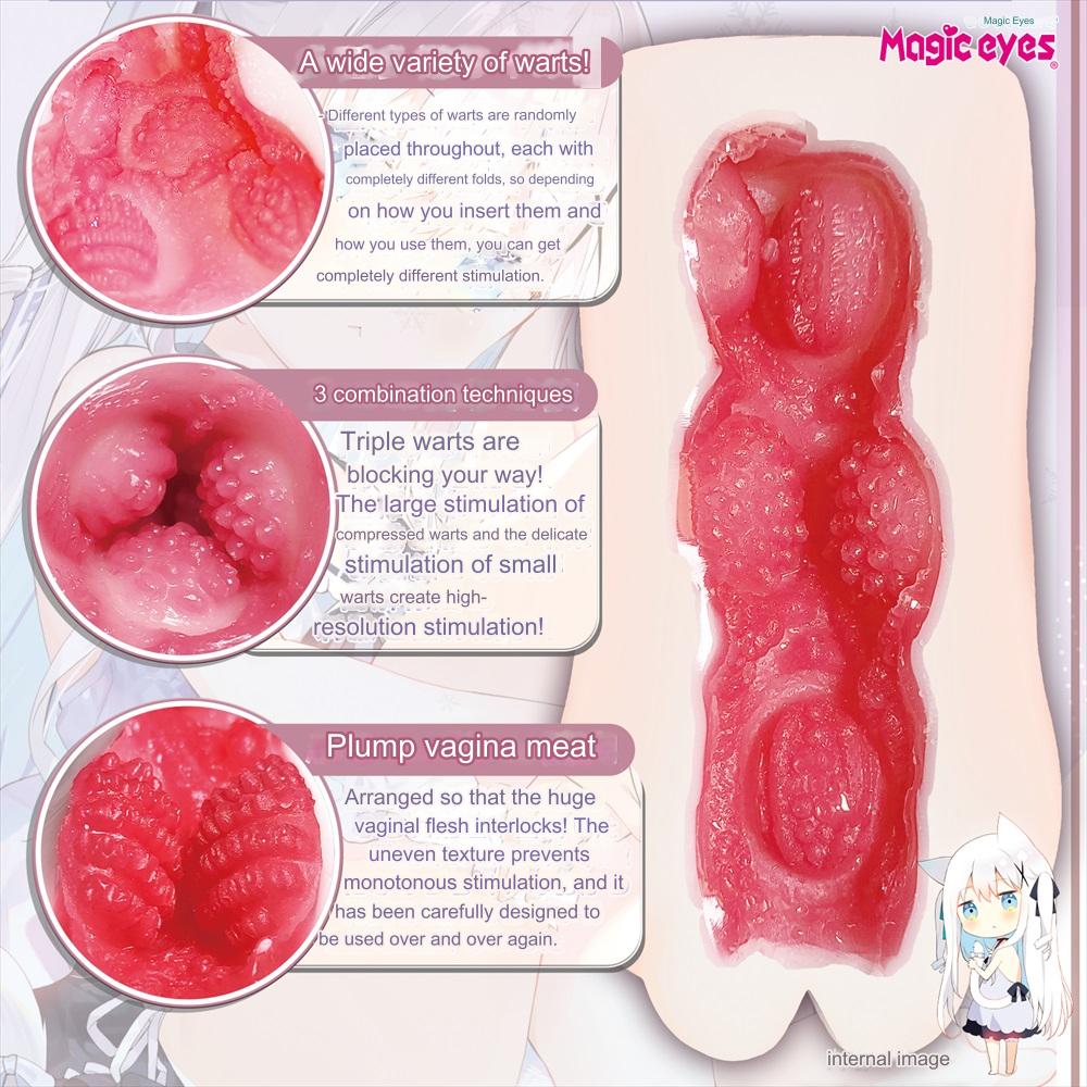 Magic Eyes - Soft and White Bote Ibo