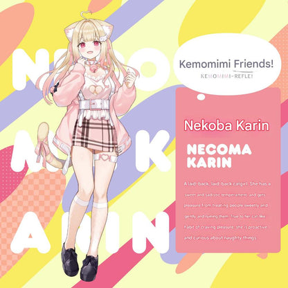 Hatopla - Kemo Hole Soft Kemomimi Refle! Nekoba Karin